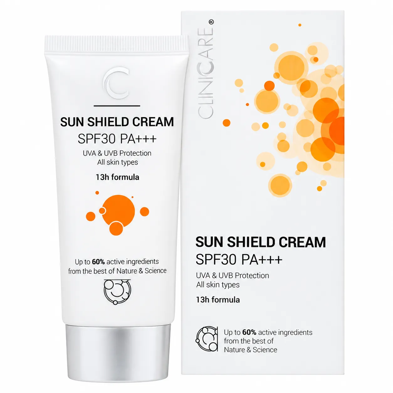 Cliniccare drėkinamasis kremas nuo saulės SPF30, 50ml