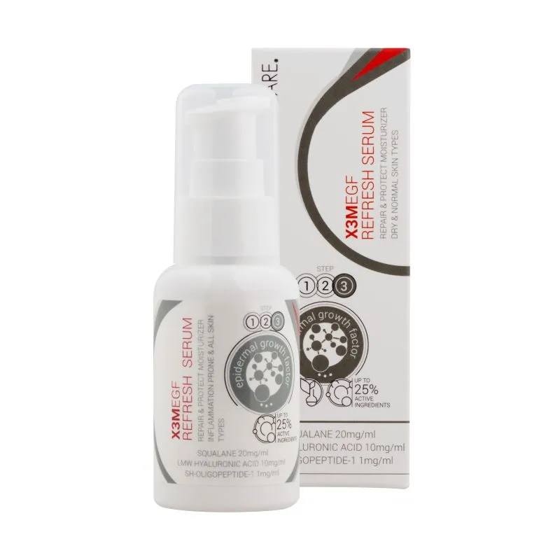 Cliniccare X3M EGF REFRESH drėkinamasis serumas, 50ml