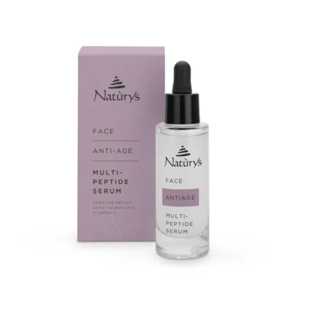 Naturys Anti Age serumas su peptidais ir hialurono rūgštimi, 30ml