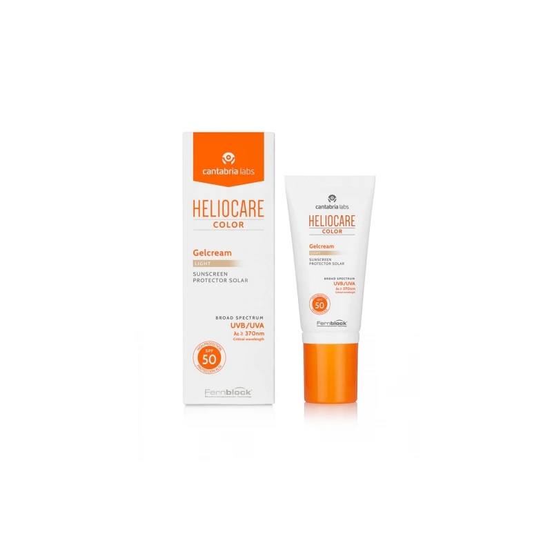 HELIOCARE Gelcream gelinis veido kremas SPF50 (Light), 50ml