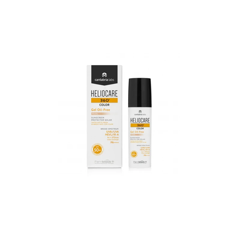 HELIOCARE 360 Color Gel oil Free apsauginis gelis nuo saulės SPF 50 (Pearl), 50ml