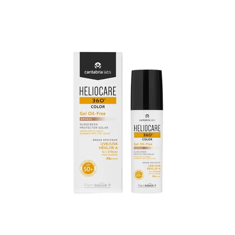 HELIOCARE 360 Color Gel oil Free apsauginis gelis nuo saulės SPF 50 (Bronze), 50ml