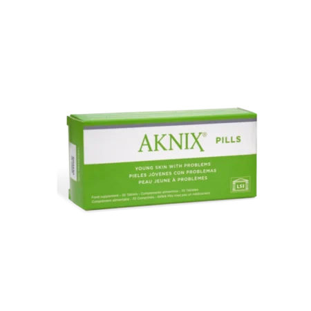 LSI AKNIX PILLS maisto papildai į aknę linkusiai odai