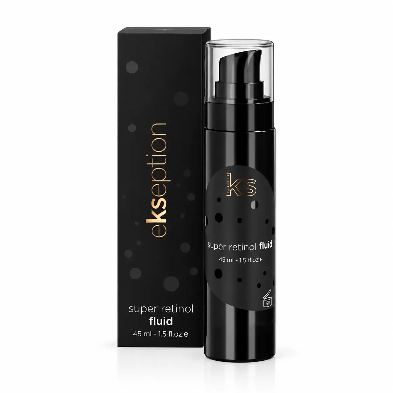 Ekseption Super Retinol fluid liposominio retinolio fluidas, 45ml