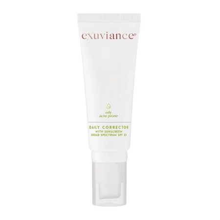Exuviance FOCUS Daily Corrector dieninė emulsija SPF35 riebiai-mišriai odai, 40 g