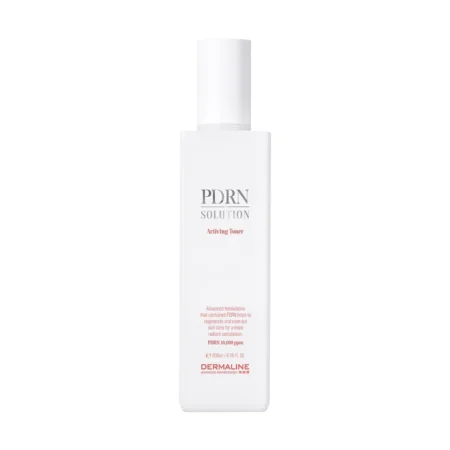 DERMALINE PDRN SOLUTION TONIC dvigubo poveikio, šviesinantis ir odos būklę gerinantis veido tonikas, 200 ml